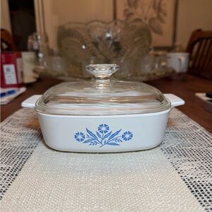 Corning Ware Blue Cornflower A-1-B Casserole Dish with Lid
